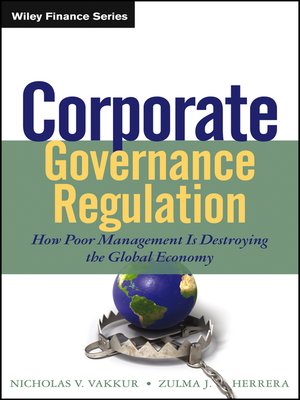 cover image of Corporate Governance Regulation